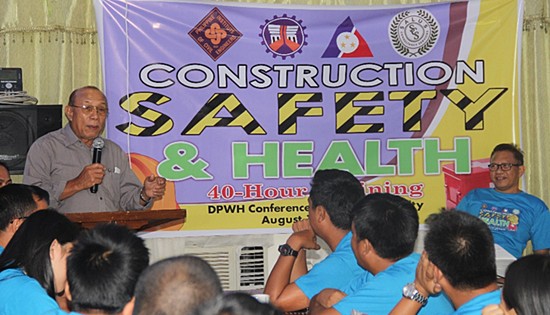 DPWH occupational safety training for contractors