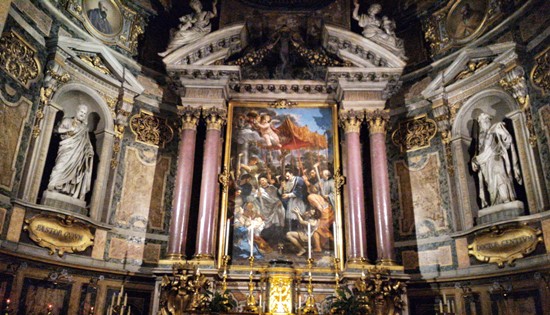 San Carlo main altar