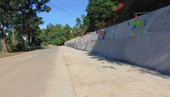 Slope Protection Structure along Biliran Circumferential Road