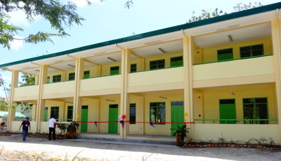 Higatangan National High School building