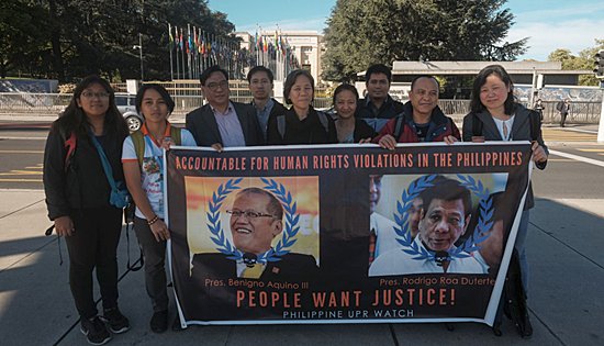 Philippine UPR Watch delegation