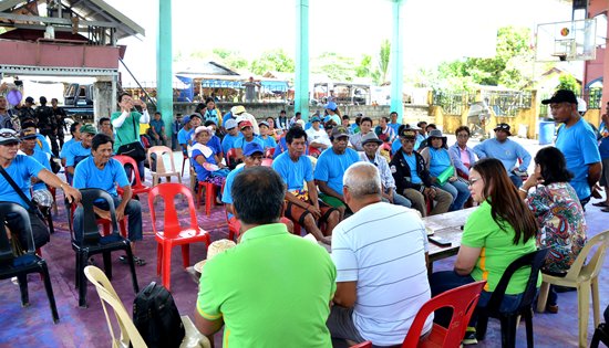 Sabang Bao Agrarian beneficiaries