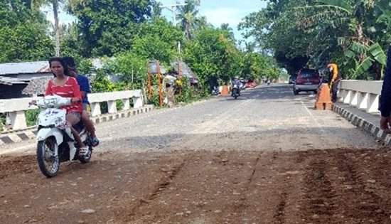 Santol Bridge along Biliran-Naval Road Section