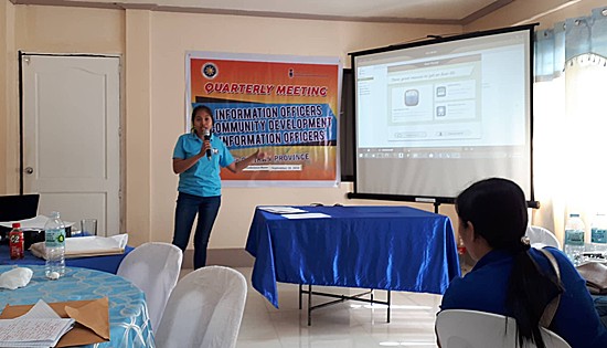 DPWH-Biliran DEO information dissemination campaign