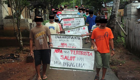 Mass surrender of CNTs in Eastern Samar