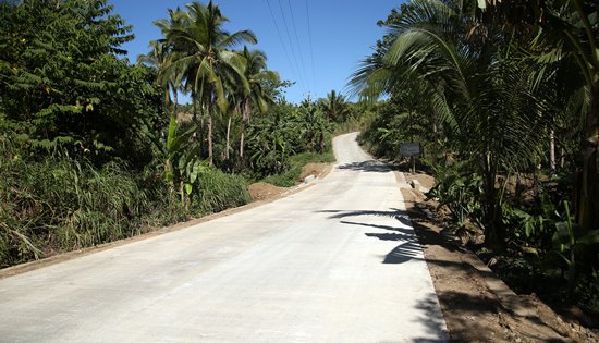 P100M barangay road