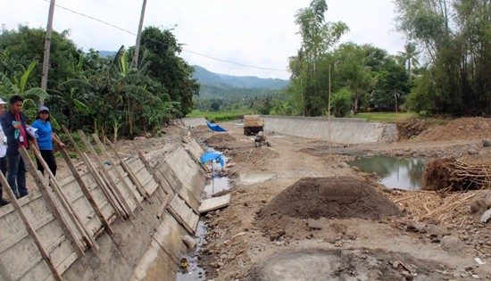 carigara river wall project