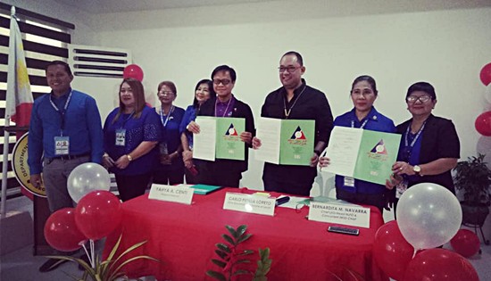 DOLE-8, Leyte province contract signing