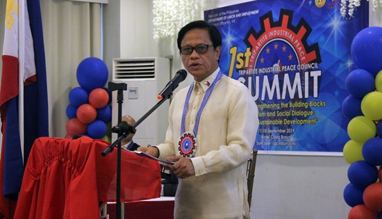 DOLE-8 Tripartite Industrial Peace Council Summit