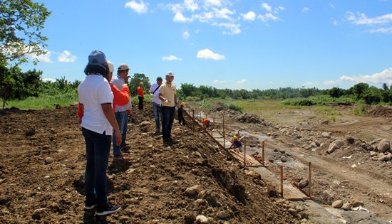 Leyte flood control structure