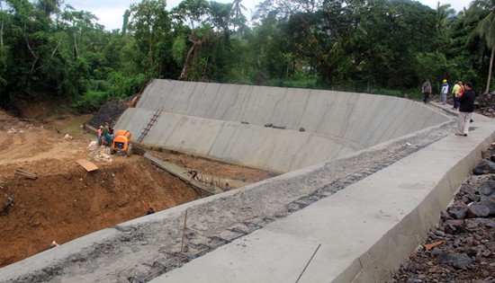 Sinidman flood control project