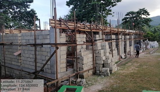 construction of one-unit one-storey two-classroom school building