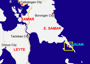 Guiuan map