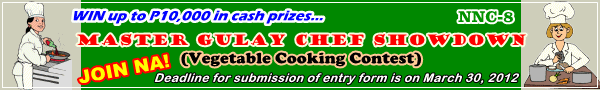 Vegetable Cooking Contest