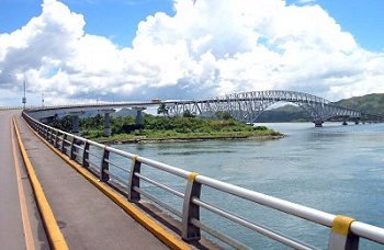 San Juanico bridge in Leyte and Samar
