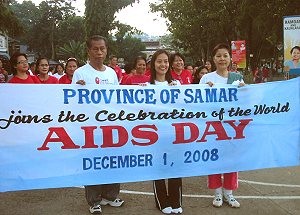 World AIDS day observance in Samar