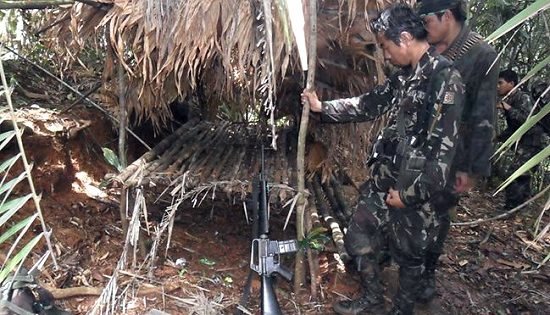 NPA camp at Sitio Dakong Sapa, Buenasuerte, Victoria, Northern Samar