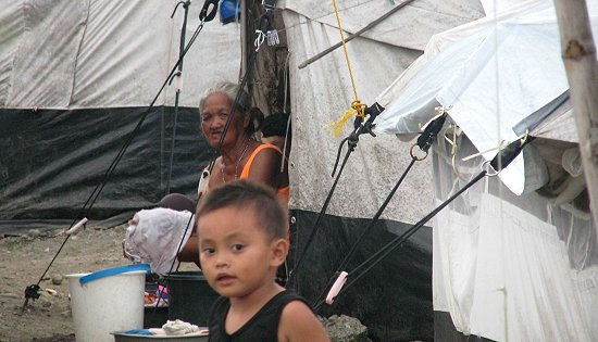 tent city dwellers