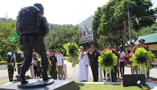 8ID Stormtroopers Warrior monument