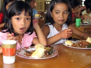 Feeding program for malnourished kids