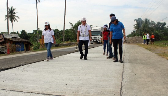 inspection of Palo-Carigara-Ormoc road section