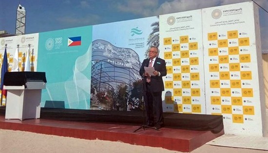 DTI Secretary Ramon Lopez at PH pavilion