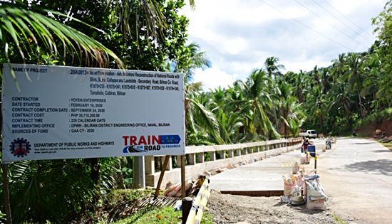 DPWH-Biliran 2020 projects