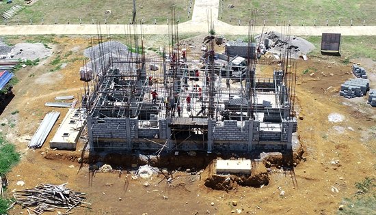 Construction of Biliran provincial police office building