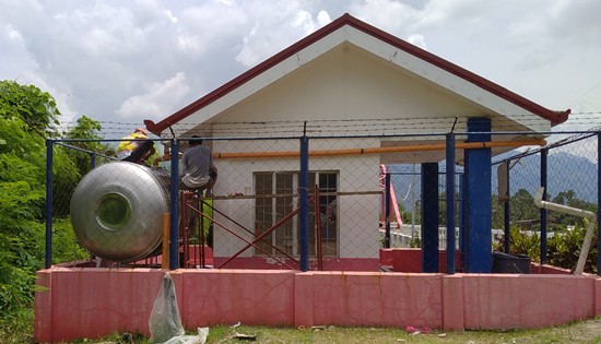 rainwater collection systems in Biliran province
