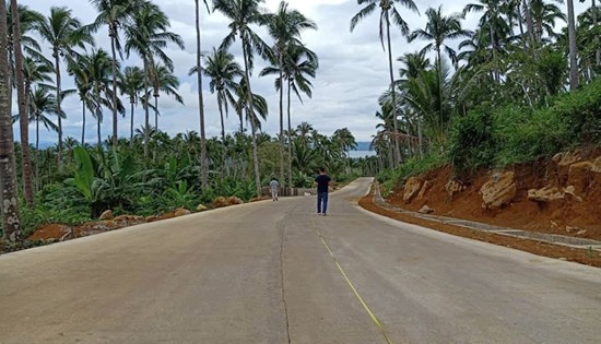 Imelda road concreting project in Biliran