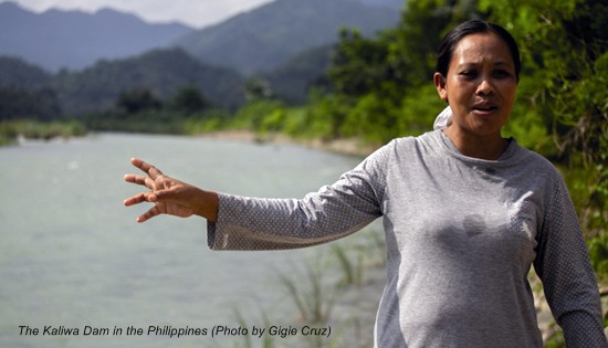 The Kaliwa Dam in the Philippines