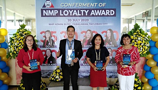 NMP loyalty award