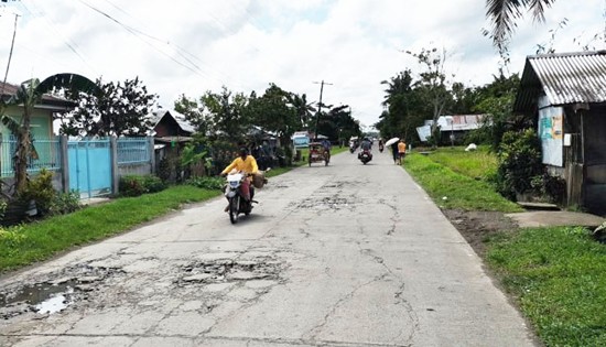 Barugo-San Miguel road