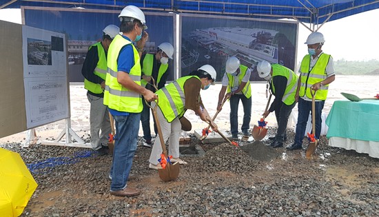 DPWH-Biliran DEO projects groundbreaking