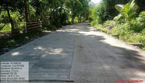 Julita road concreting project