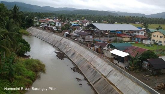 Hamonini River flood contril