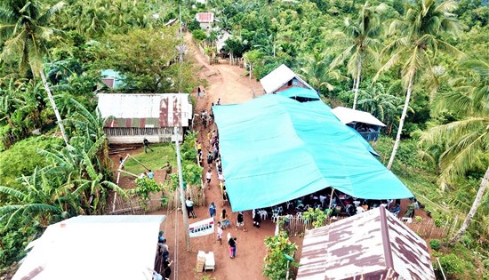 Serbisyo Caravan in Barangay Putong, San Julian, Eastern Samar