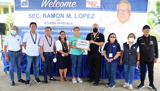 DTI Southern Leyte livelihood assistance