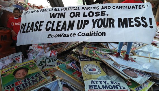 Election wastes