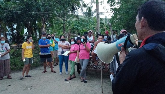 Ka Leody De Guzman in Manicani Island