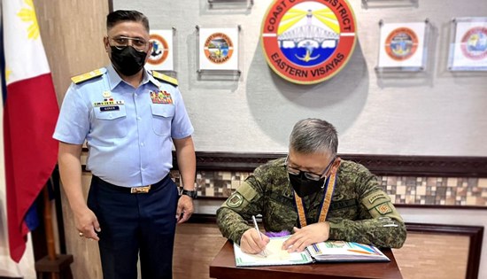 Army-PCG collaboration in eastern visayas