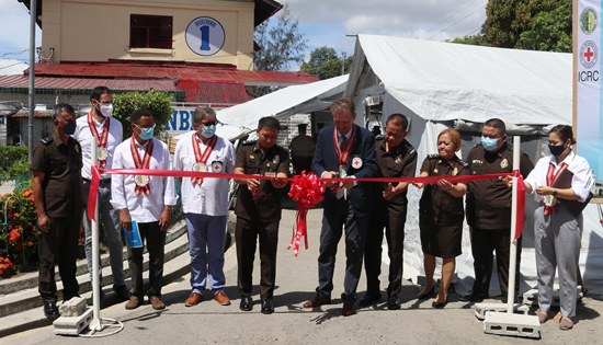 NBP-ICRC temporary hospital