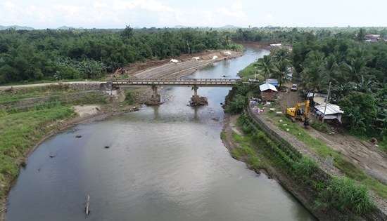 Dagami flood control structures