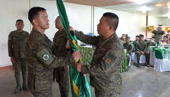19th Infantry Battalion change of command ceremony