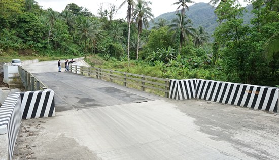 Barral Bridge in Oquendo District