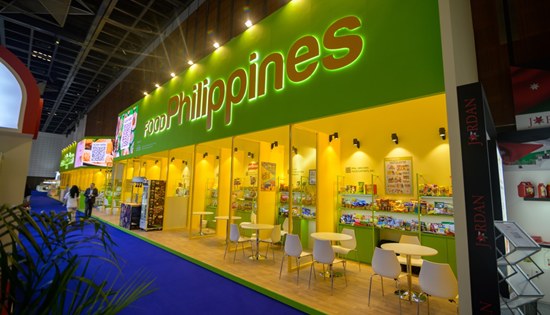 Philippine booth at the Gulfood 2023