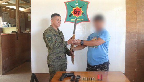 NPA leader surrendered to 87th IB