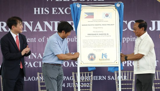 PBBM inaugurates Samar Pacific Coastal Road project
