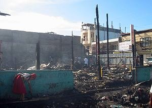 Catbalogan fire photo