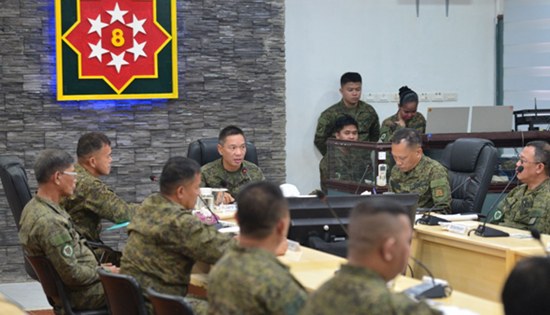 Army Commander visit to 8ID